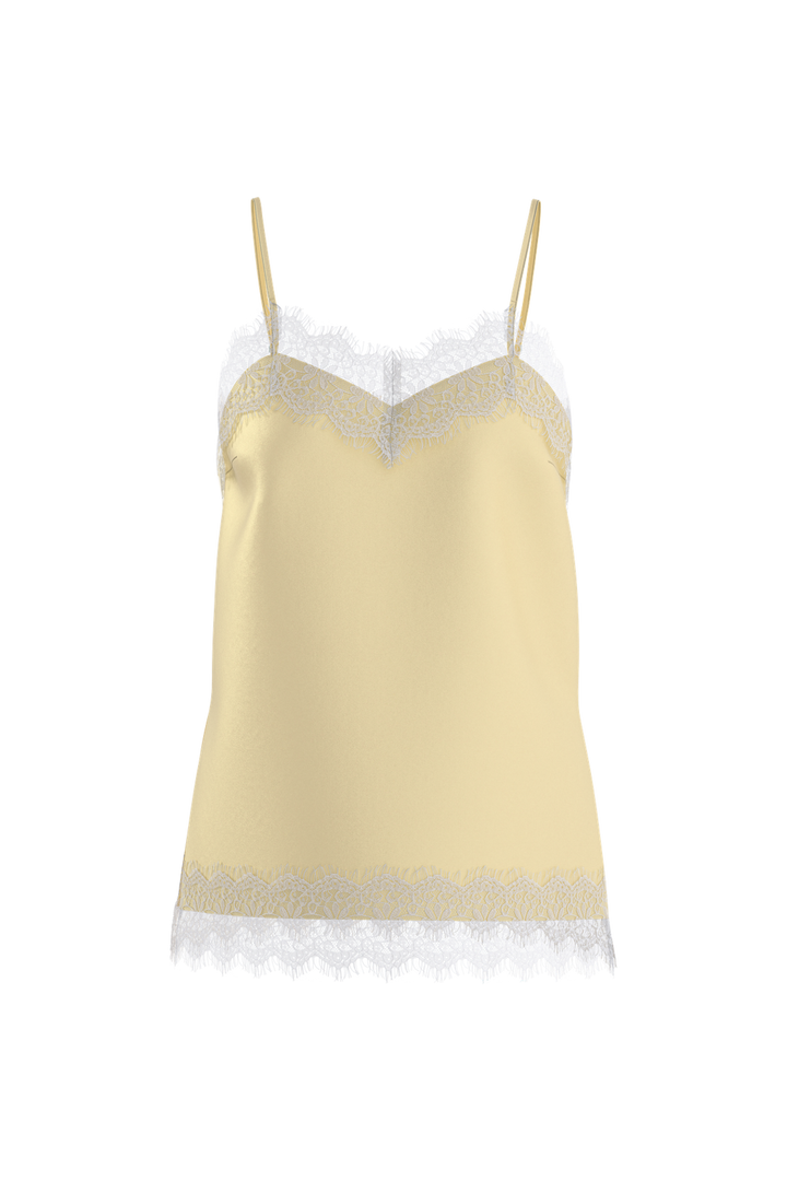 Hypedrop - Hdkimora Lace Strap Top 32000848 - 5191857 - Anise Flower