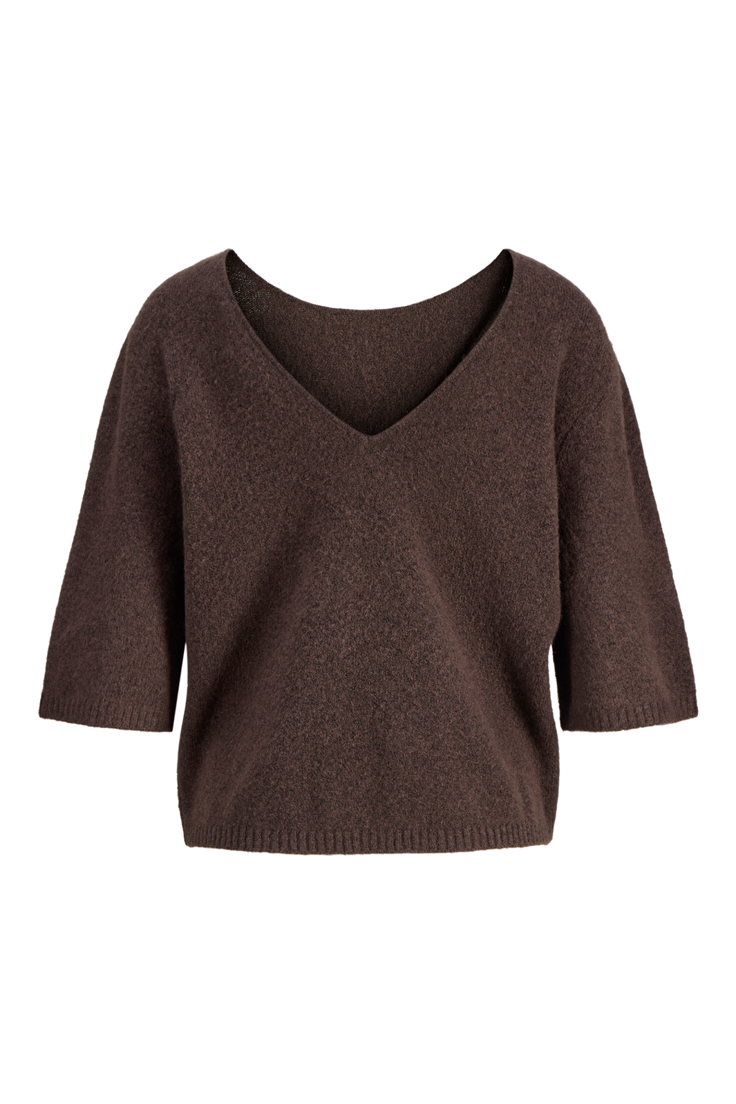 Jjxx - Jxclara Diverse Ss Knit - 4959832 Seal Brown