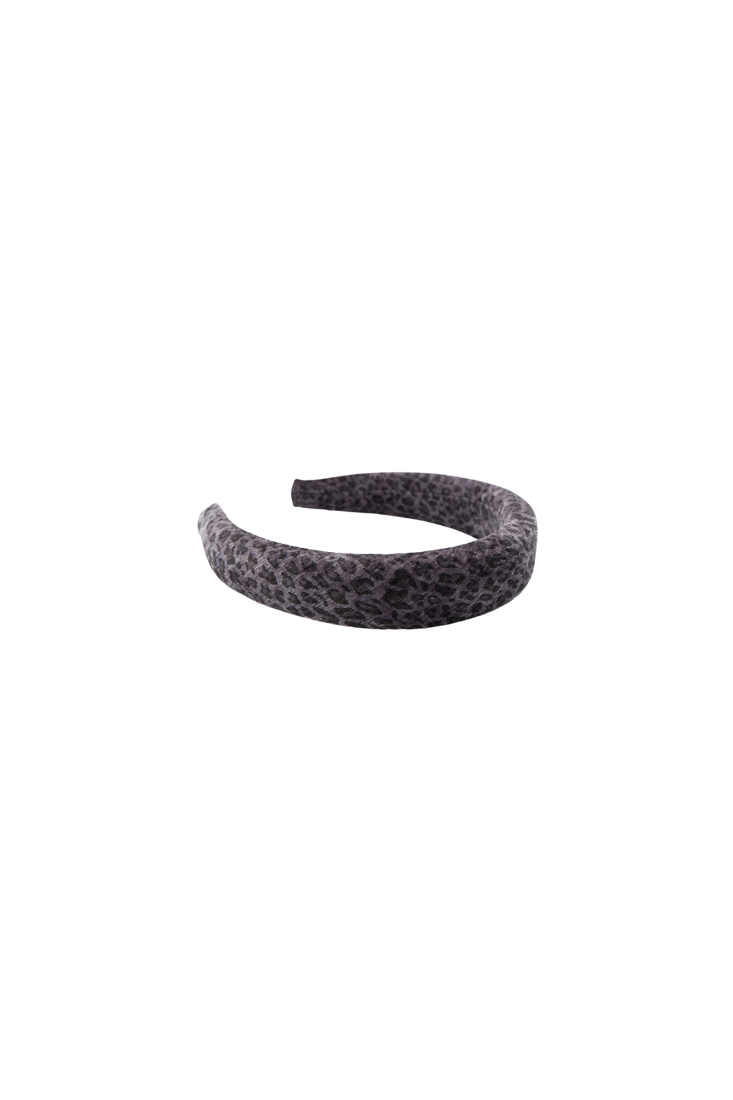Black Colour - Bcpaola Headband 2356 - Grey Leo