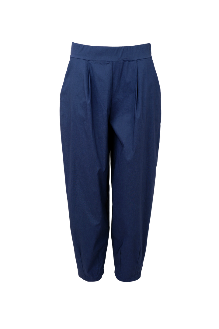 Black Colour - Bcdavina Barrel Pant 40900 - Dk. Denim Melange