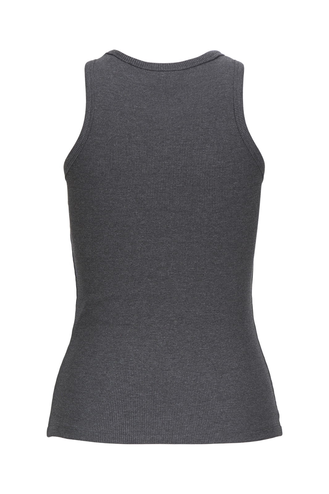 Jjxx - Jxfrida Sl U-Neck Top - 5037762 Dark Grey Melange