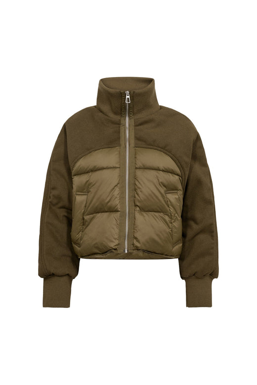 Co´Couture - Samiacc Puffer Mix Jacket 500395 - 60004 - Army