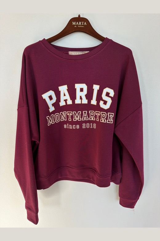 Marta Du Chateau - Mdcoceana Sweatshirt 261838 - Wine14
