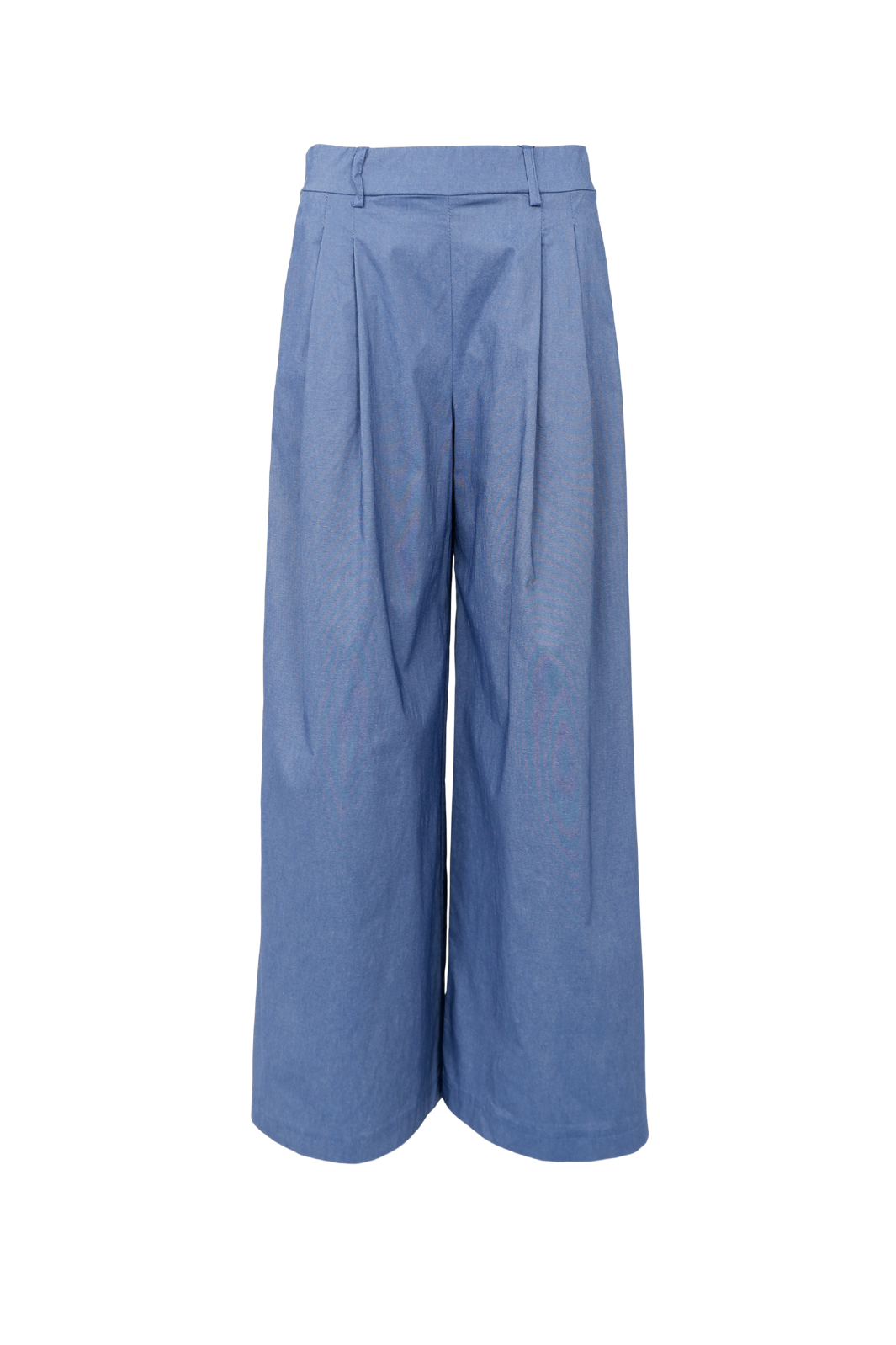 Black Colour - Bcdavina Wideleg Pant 40865 - Lt. Denim Melange