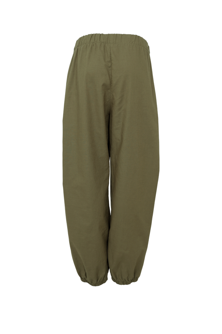 Black Colour - Bcaya Balloon Pant 41222 - Army