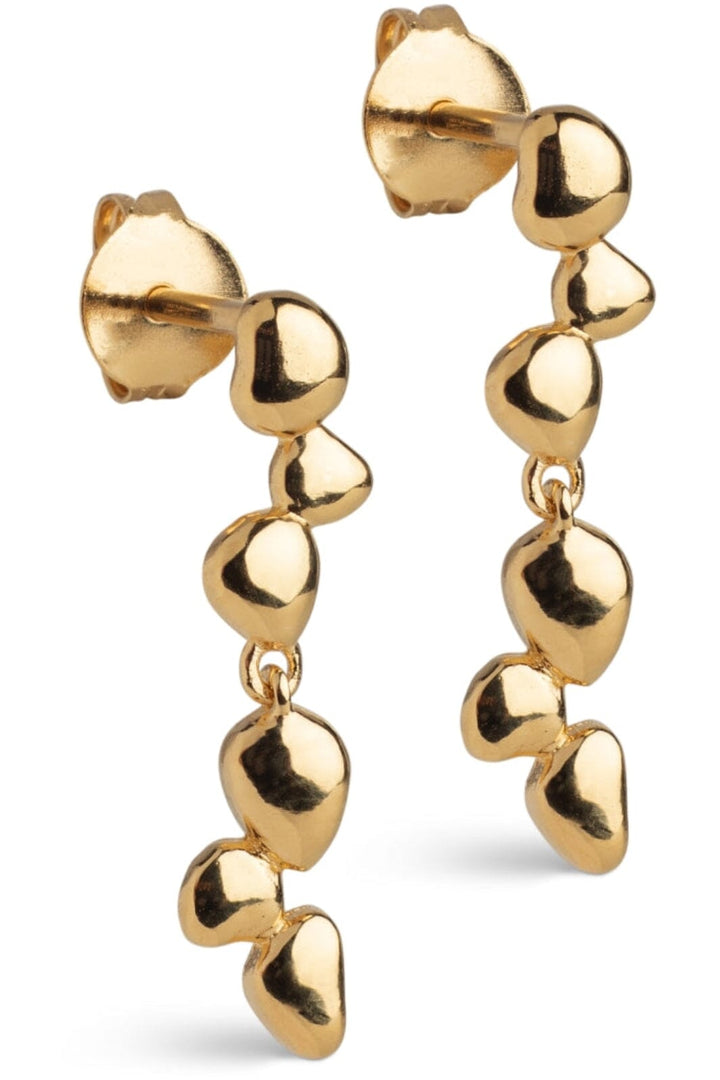 Enamel Copenhagen - Earrings, Nara Drop E468G - 925S/Gp Øreringe 