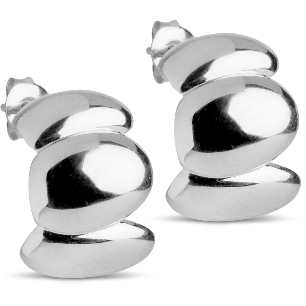 Enamel Copenhagen - Hoops, Melia Chunky E473S - 925S Øreringe 