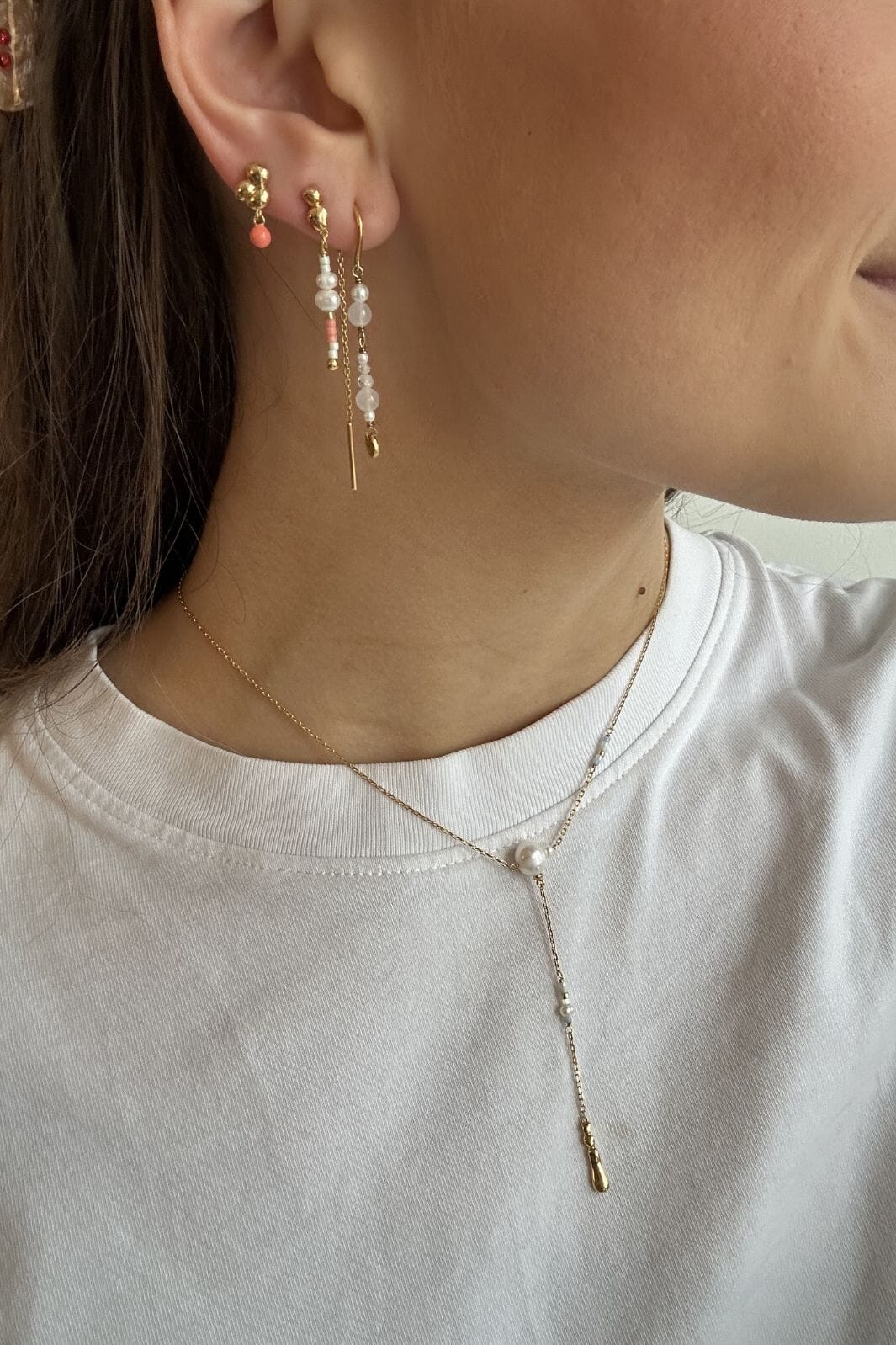 Enamel Copenhagen - Necklace, Benedicte N145G - Skyline Halskæder 