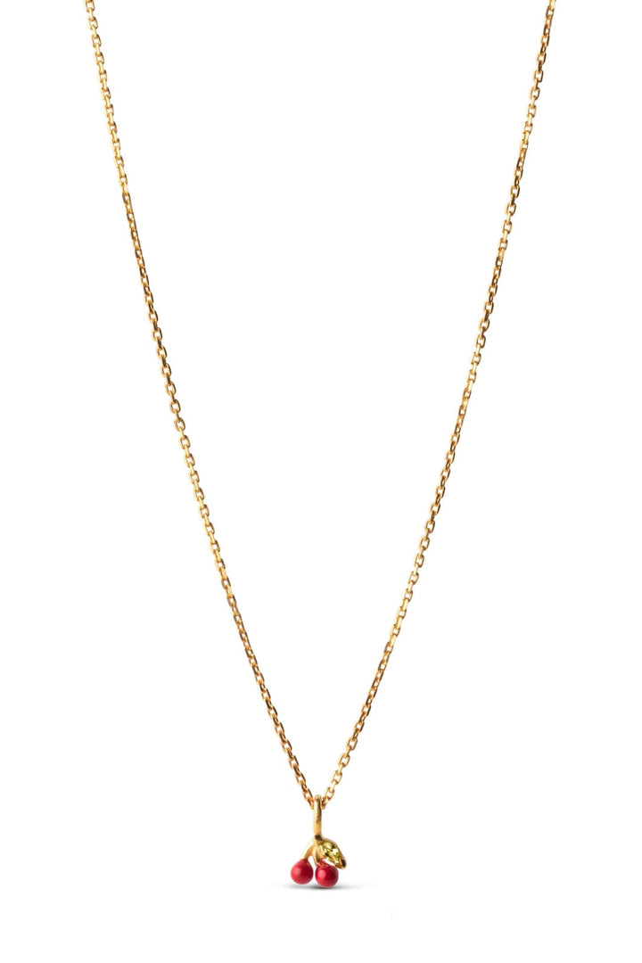 Enamel Copenhagen - Necklace, Cherry - Red