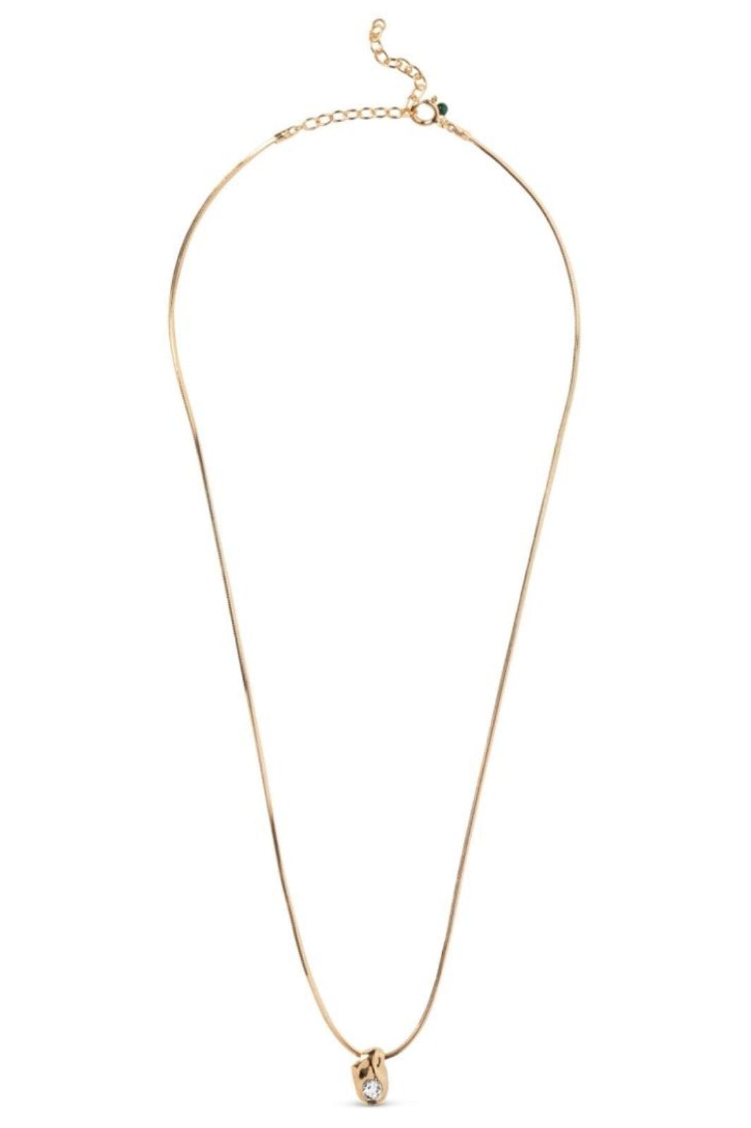 Enamel Copenhagen - Necklace, Masha N132G - Clear Cz