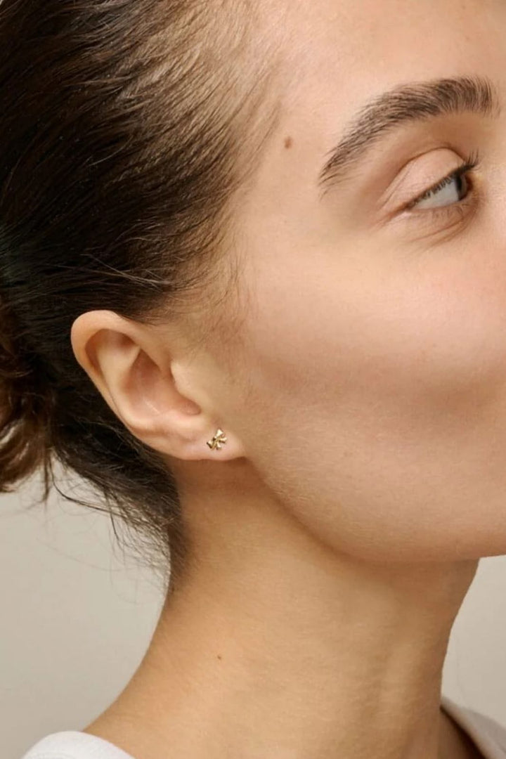 Enamel Copenhagen - Studs, Baby Bow E440G - 925S/Gp