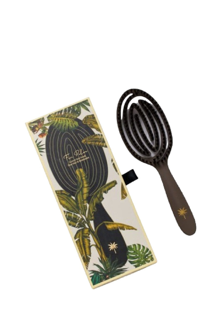 Fan Palm - Coco - Warm Grey
