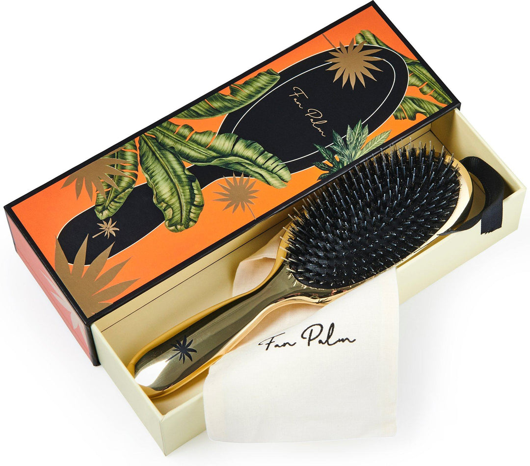 Fan Palm - Hair Brush Medium - Hollywood