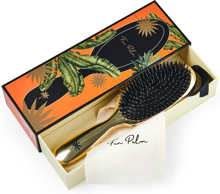 Fan Palm - Hair Brush Medium - Hollywood