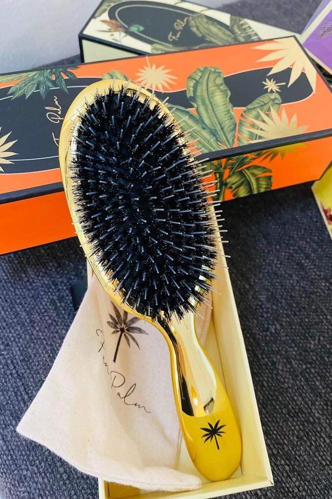 Fan Palm - Hair Brush Medium - Hollywood