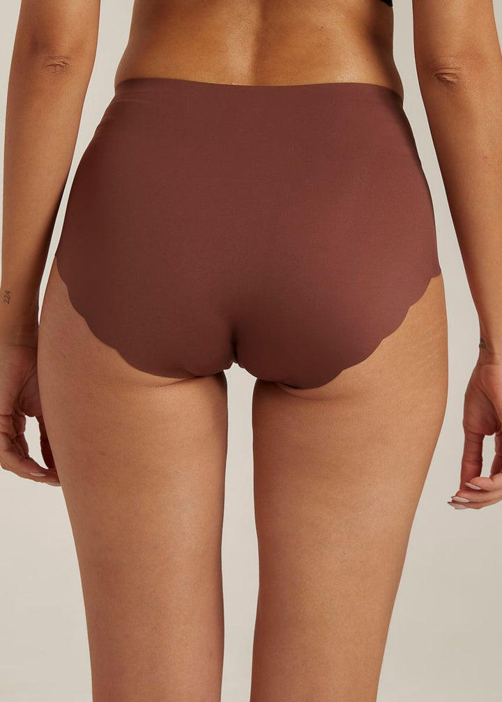 Femifemme - Invisible Highwaist Maxi Trusser - Velvet Chocolate Trusser 