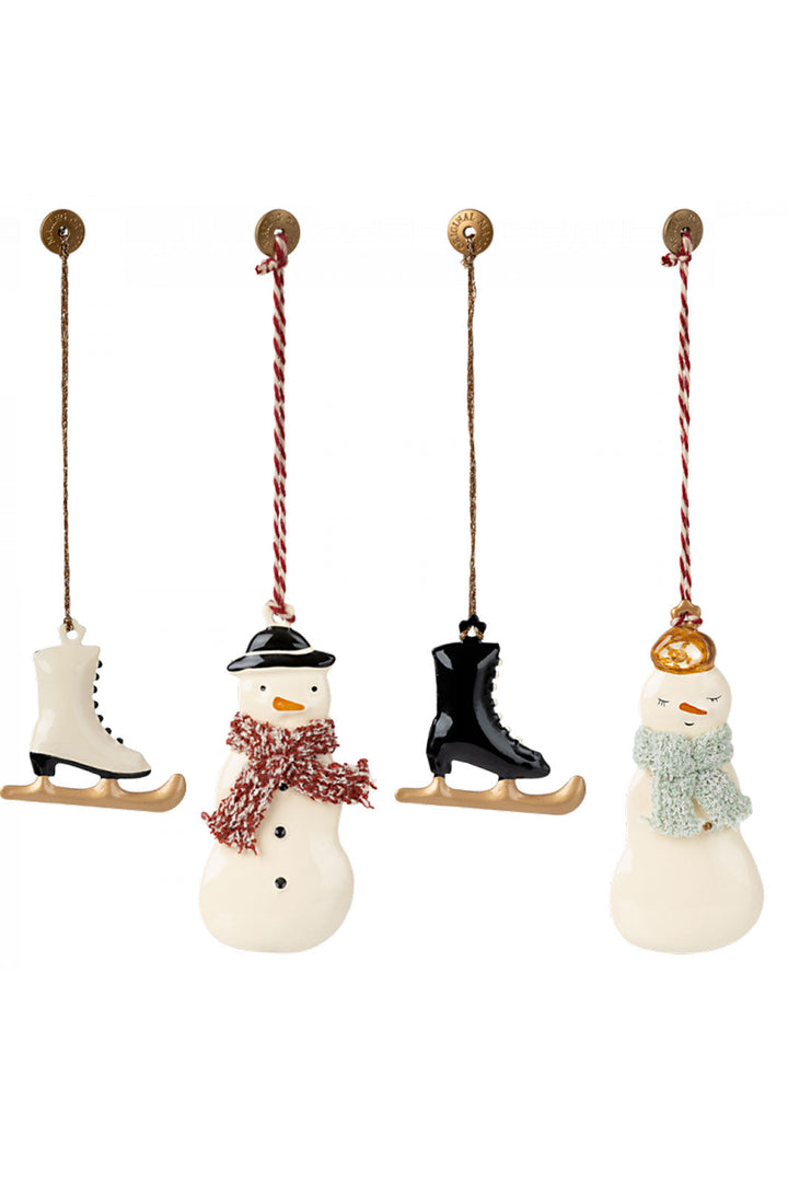 Maileg - Metal Ornament Set - Winter Wonderland