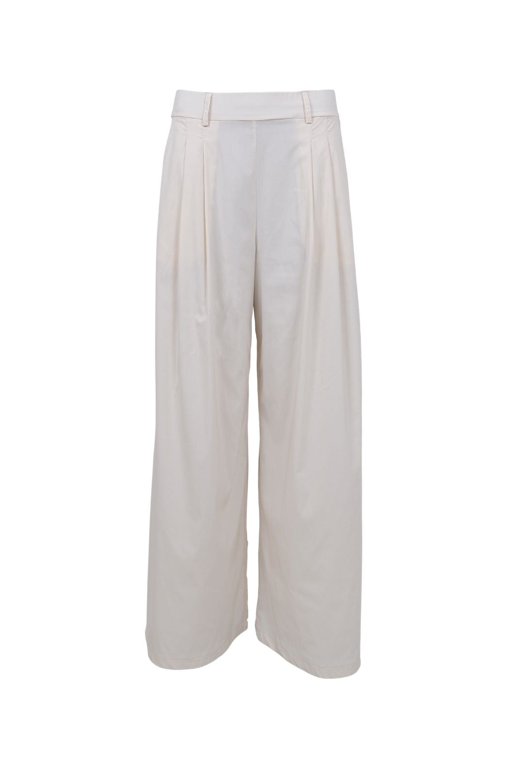Voorbestelling - Black Colour - Bcdavina Wideleg Pant 40865 - Cream