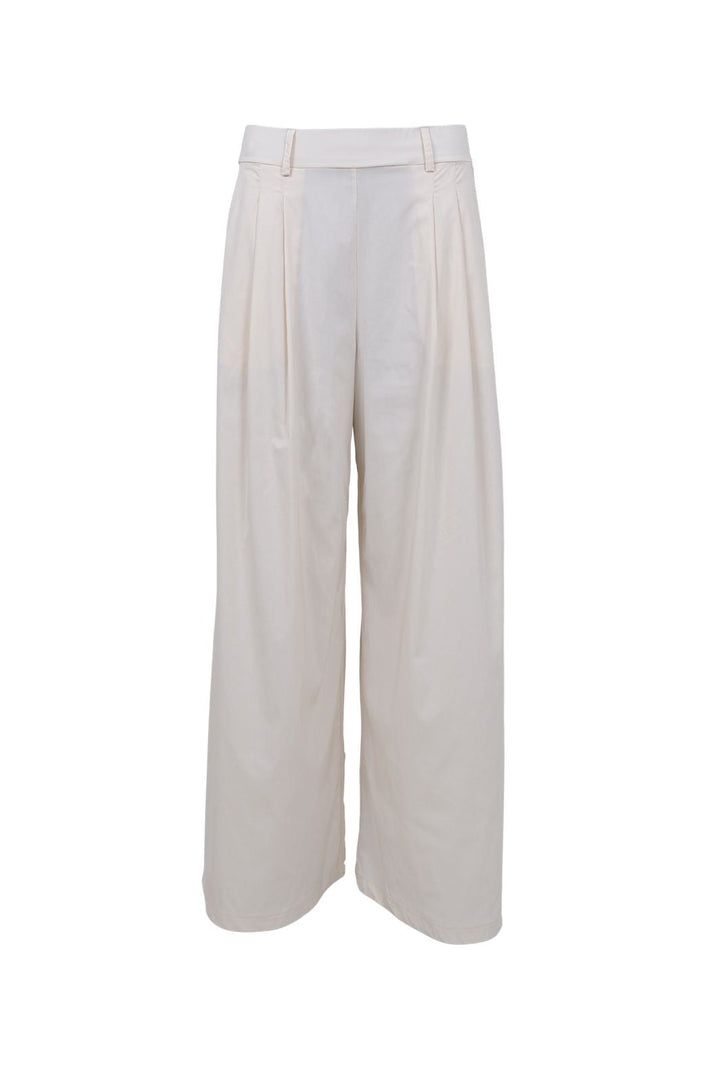 Voorbestelling - Black Colour - Bcdavina Wideleg Pant 40865 - Cream