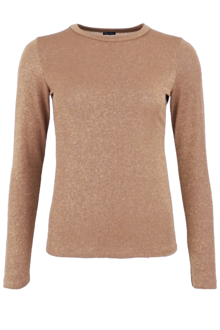 Black Colour - Bcfaye Lurex Blouse - Caramel