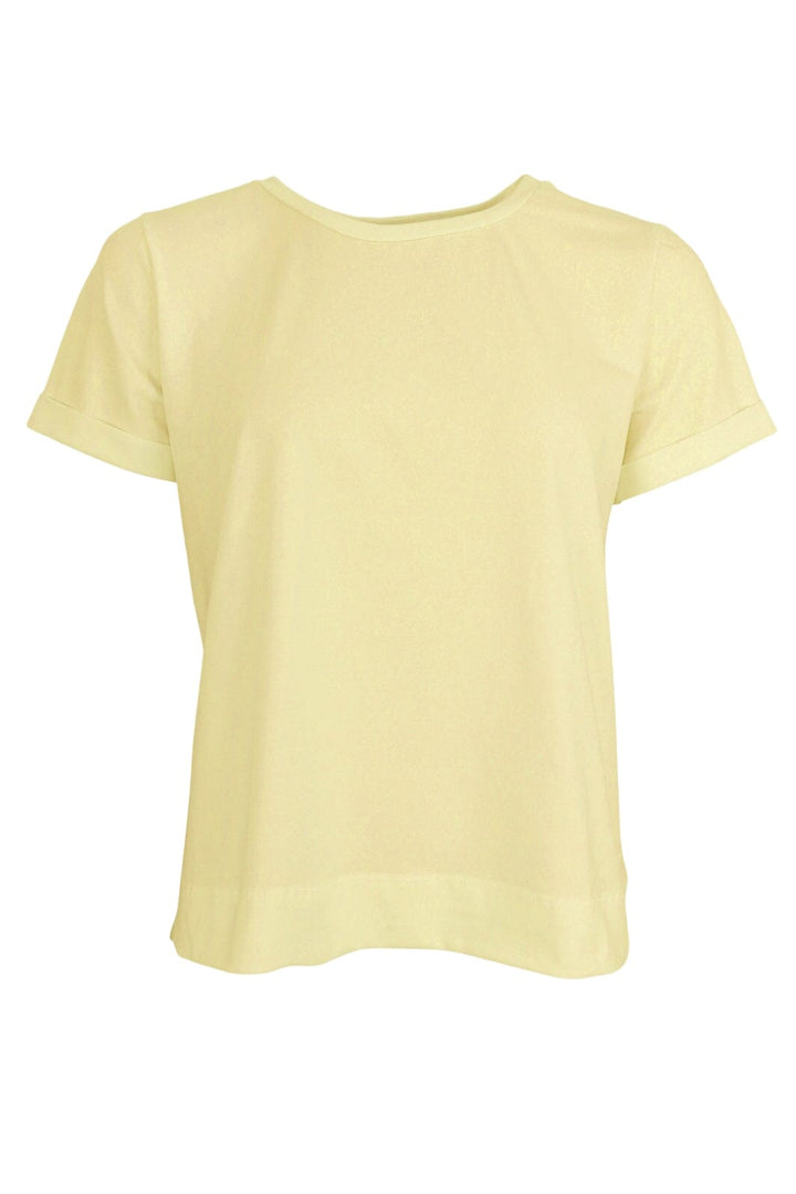 Black Colour - Bcmay Ss Tee - SHIRTS Pastel Yellow