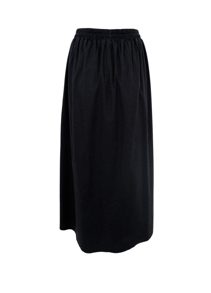 Black Colour - Bcmona Cargo A-Skirt - Black
