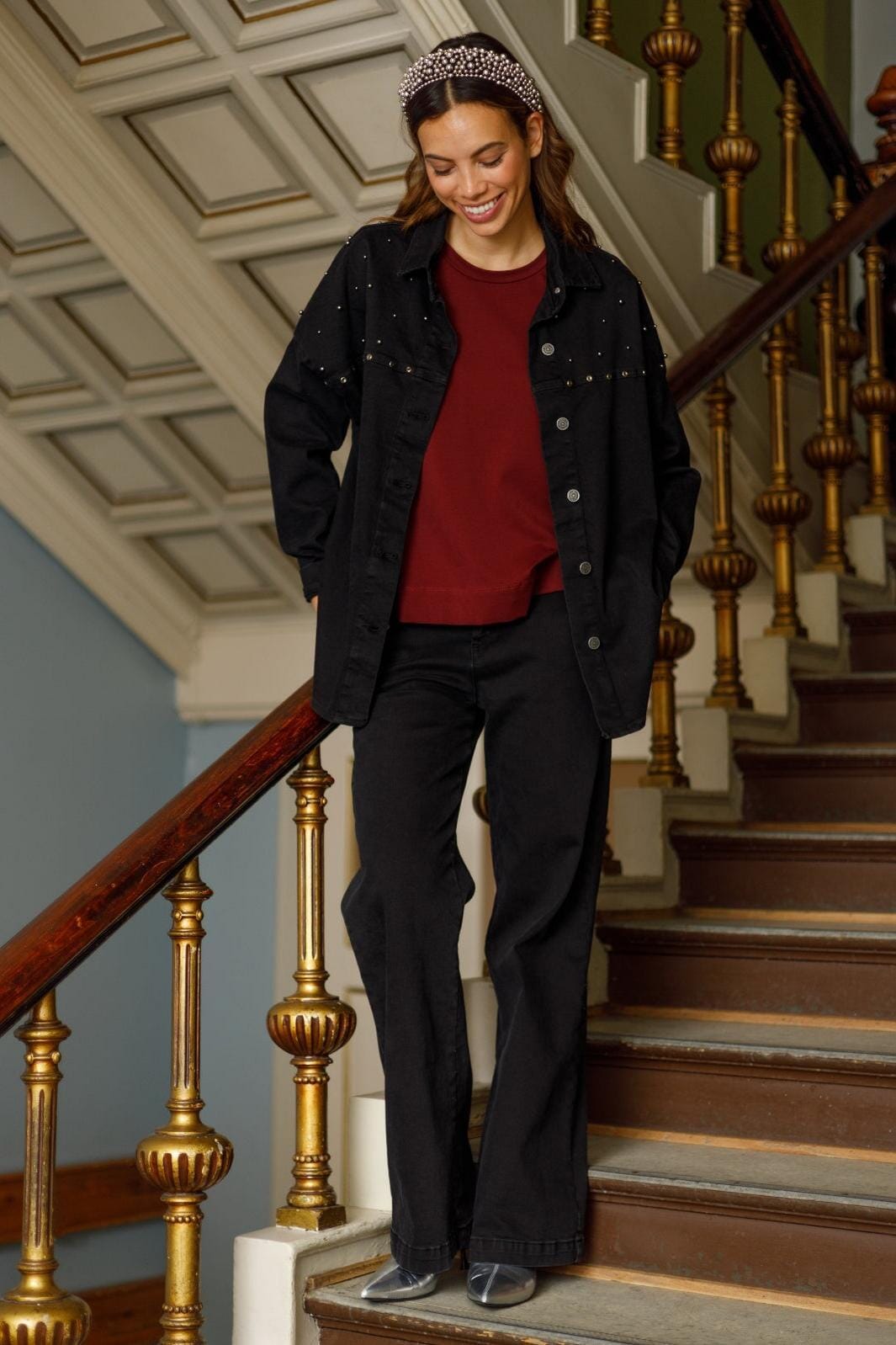 Black Colour - Bcnessa Pocket Jeans - Black