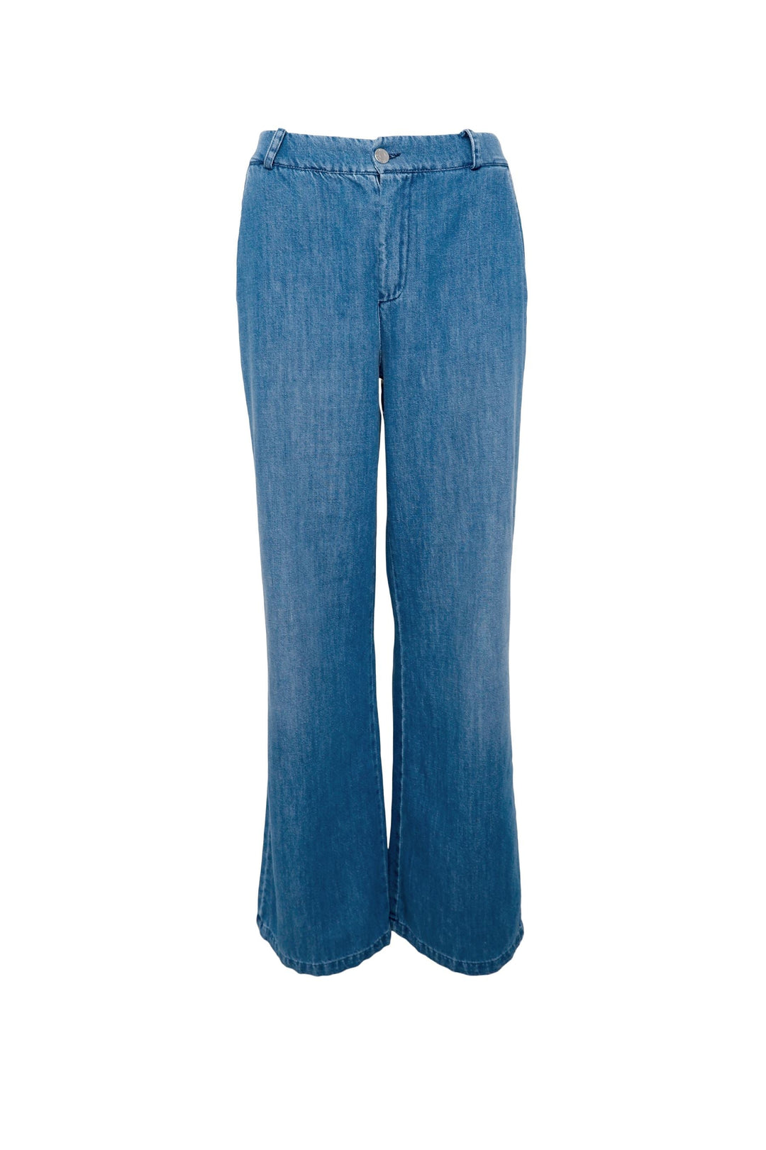 Black Colour - Bcnettie Box Jeans - Mid Blue