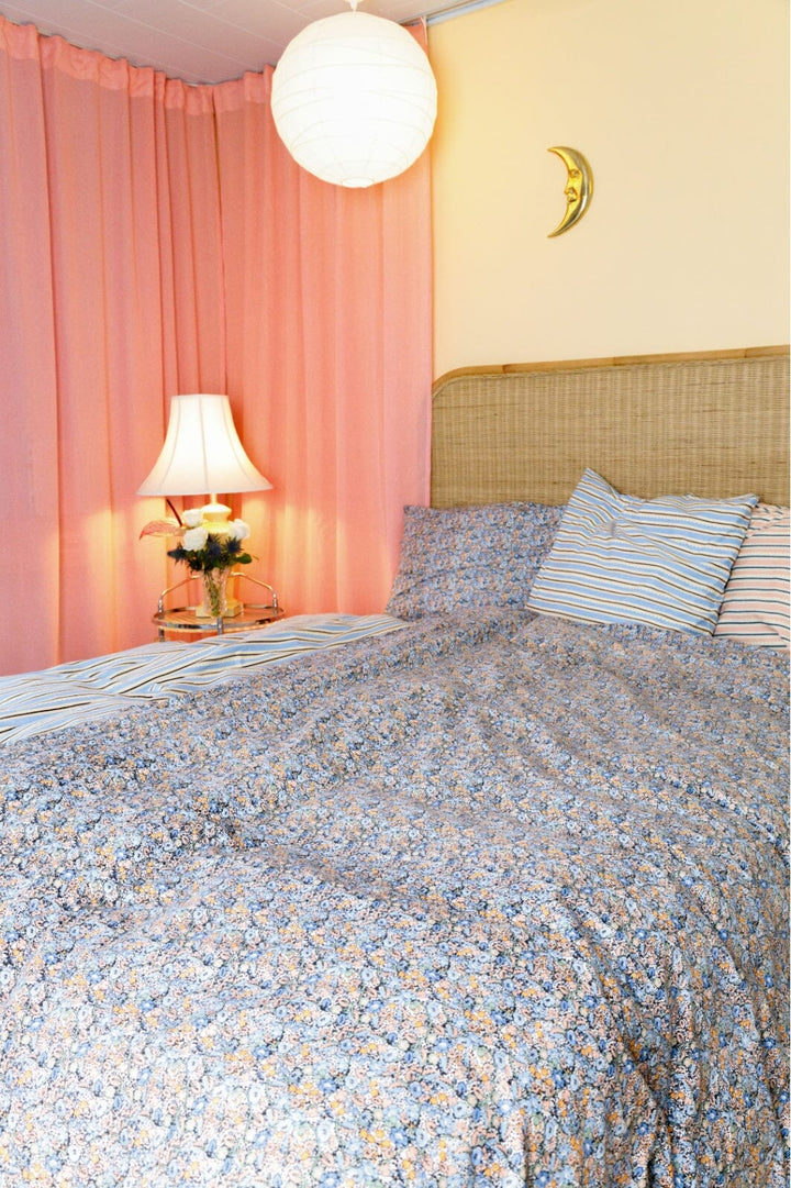Black Colour - Bcnorma Bedlinen - Flower