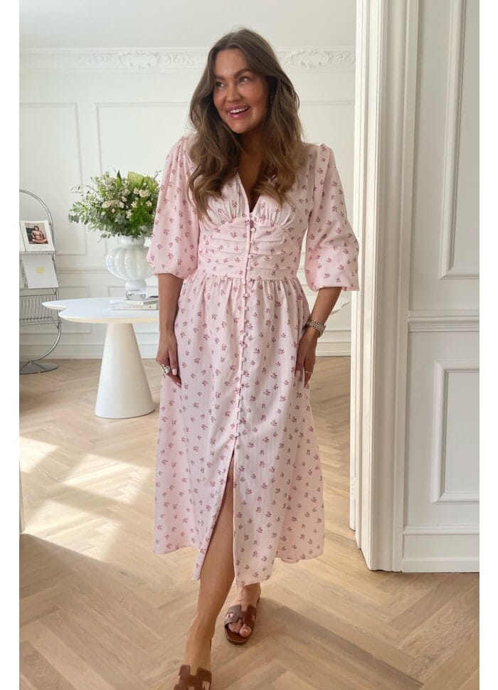 BYIC - Adelic Long Dress - pink Pink