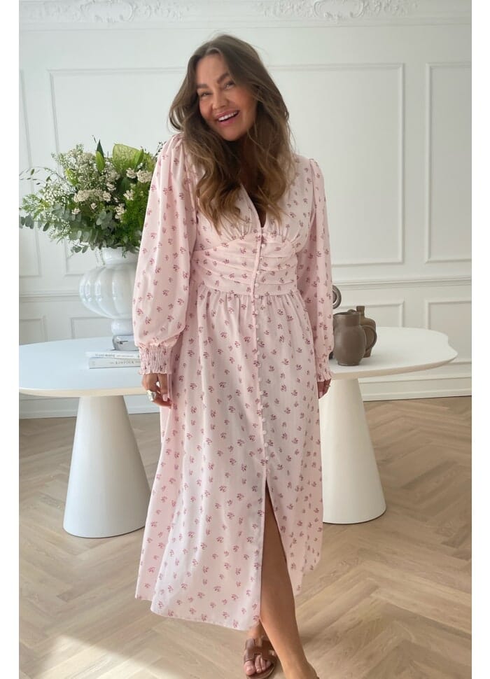 BYIC - Adelic Long Dress - pink Pink
