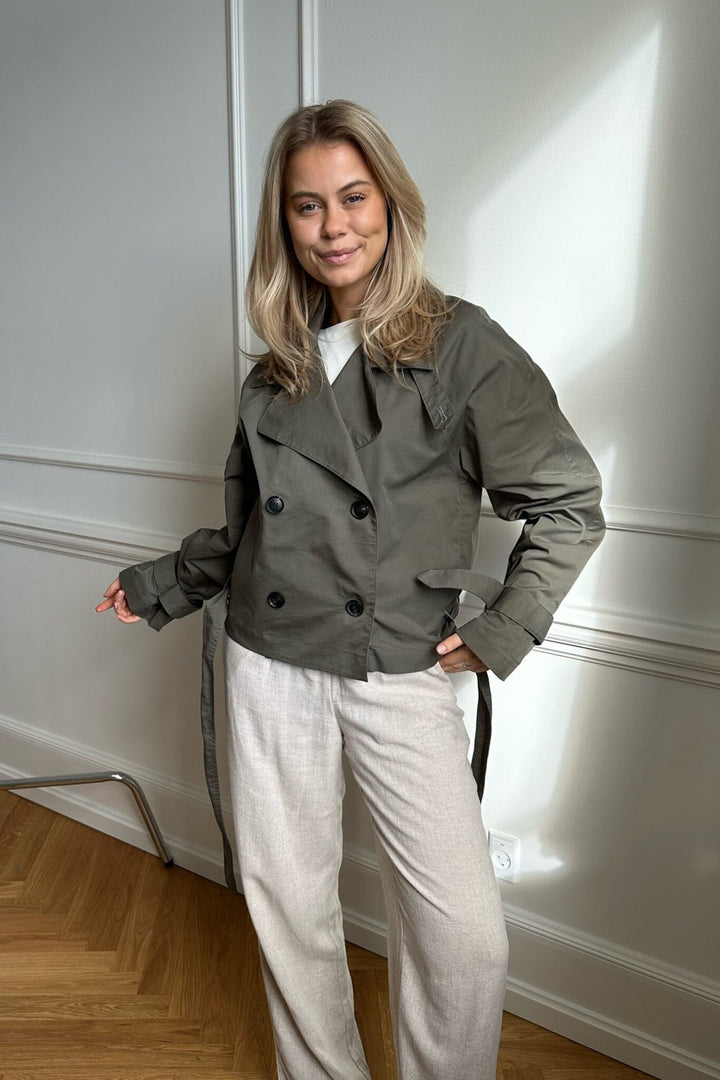 BYIC - Almaic Trenchcoat - green Green