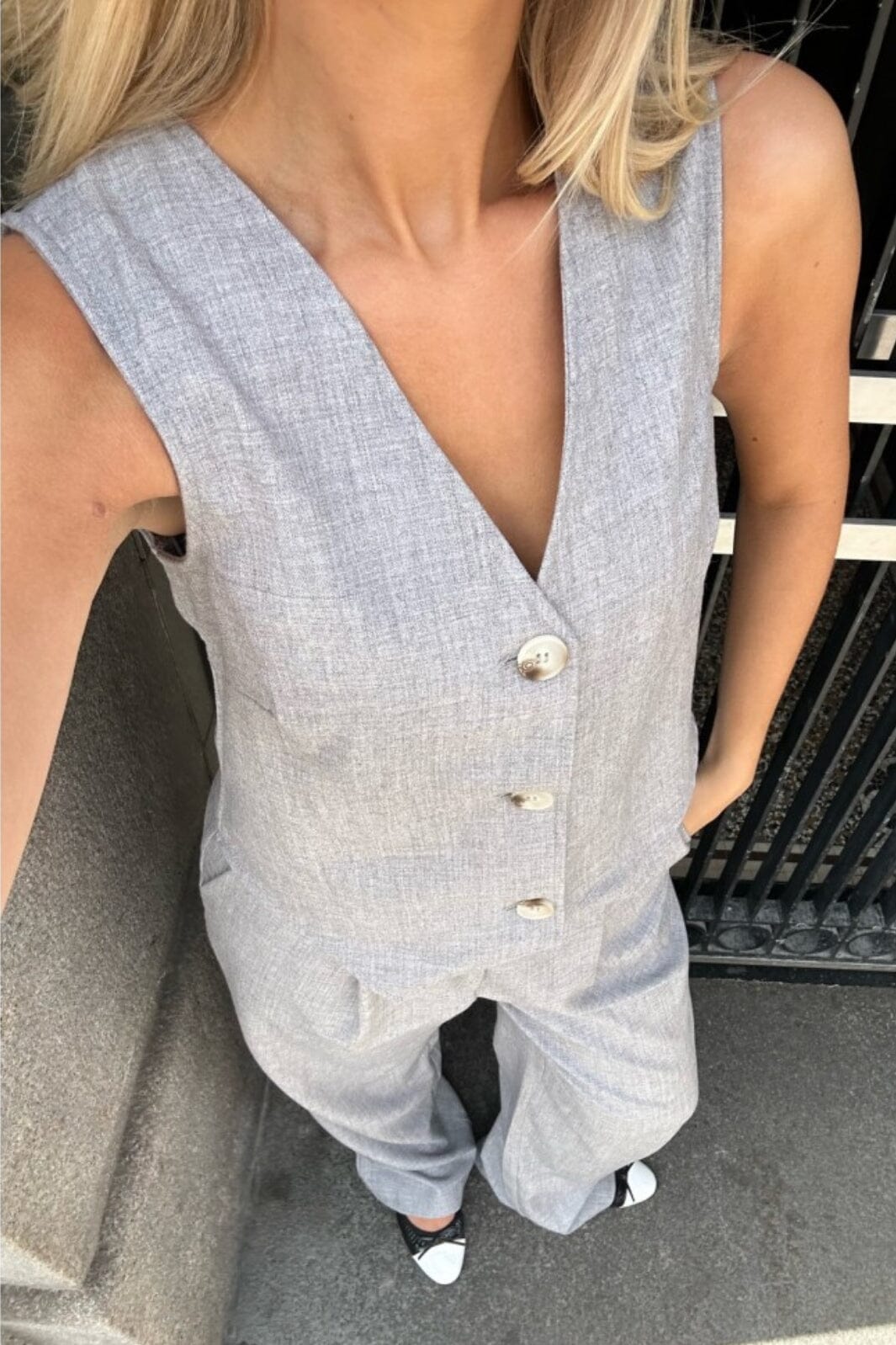 BYIC - Celina Vest - Grey