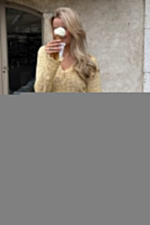 Forudbestilling - BYIC - Dagmaric Cardigan 1229 - Yellow Strikbluser 