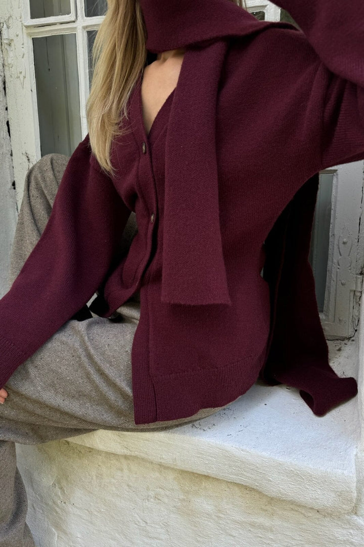 BYIC - Ellenic Scarf 1178-1 - bordeaux Bordeaux