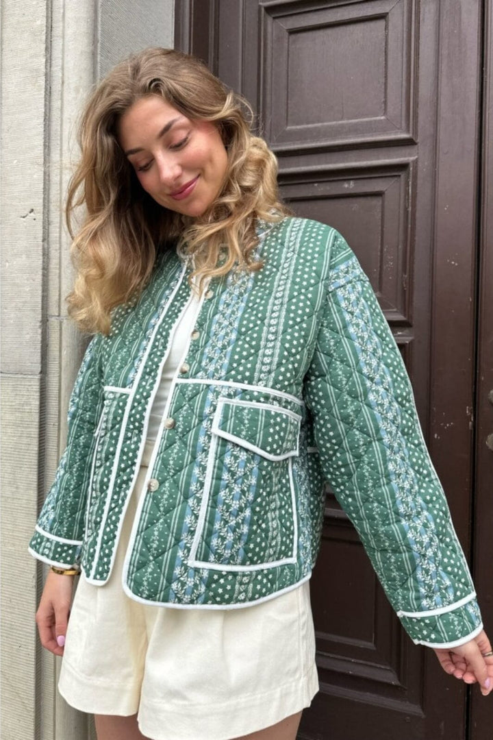 BYIC - Emmy Quilted Jacket - Green