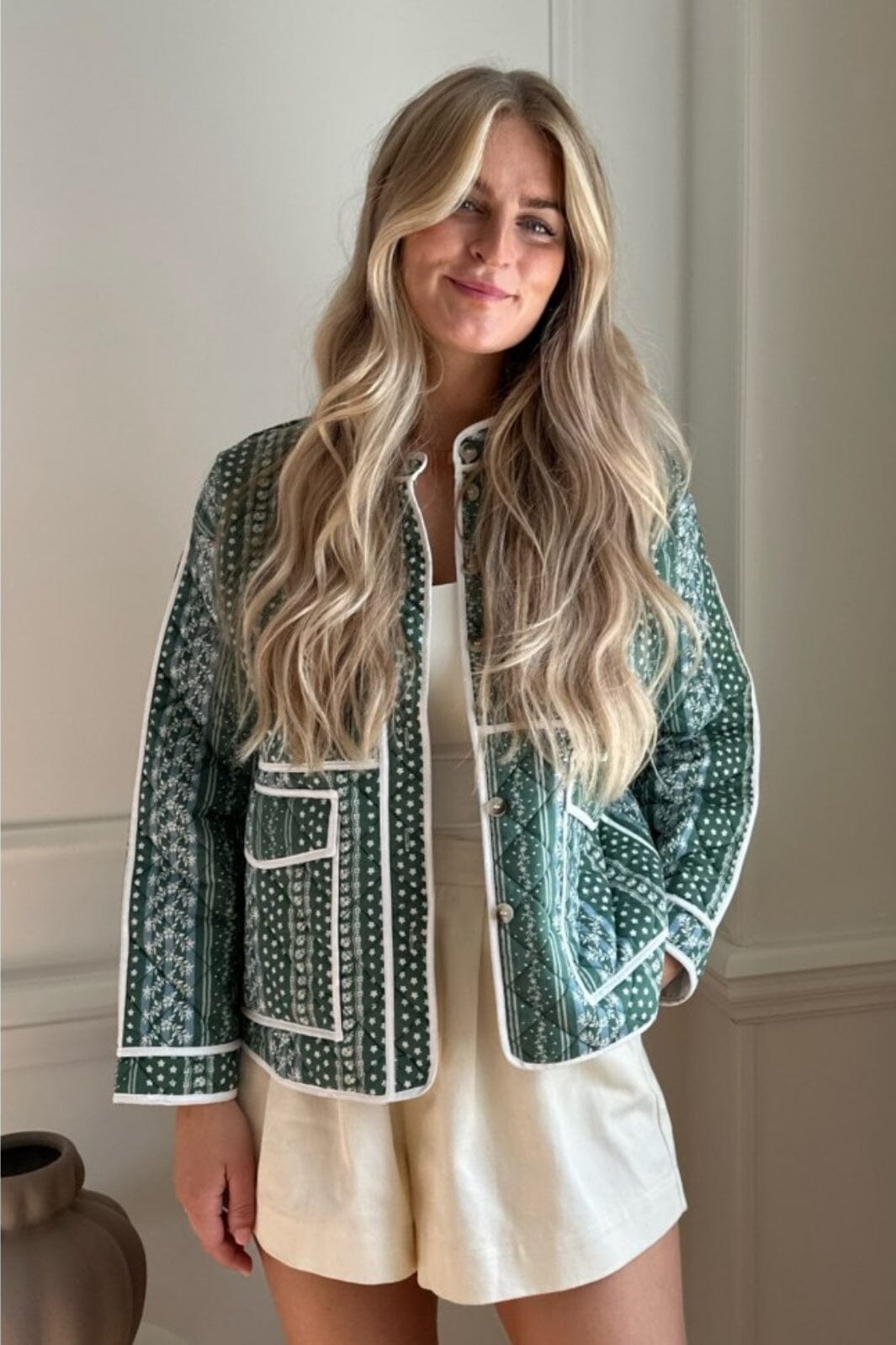 BYIC - Emmy Quilted Jacket - Green