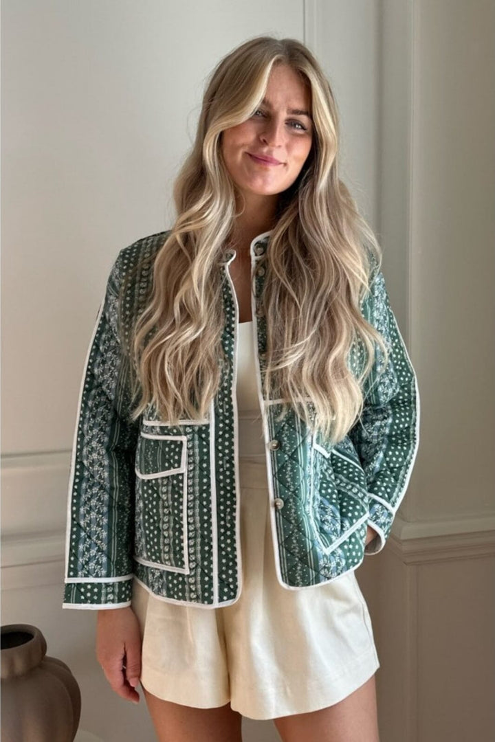 BYIC - Emmy Quilted Jacket - Green