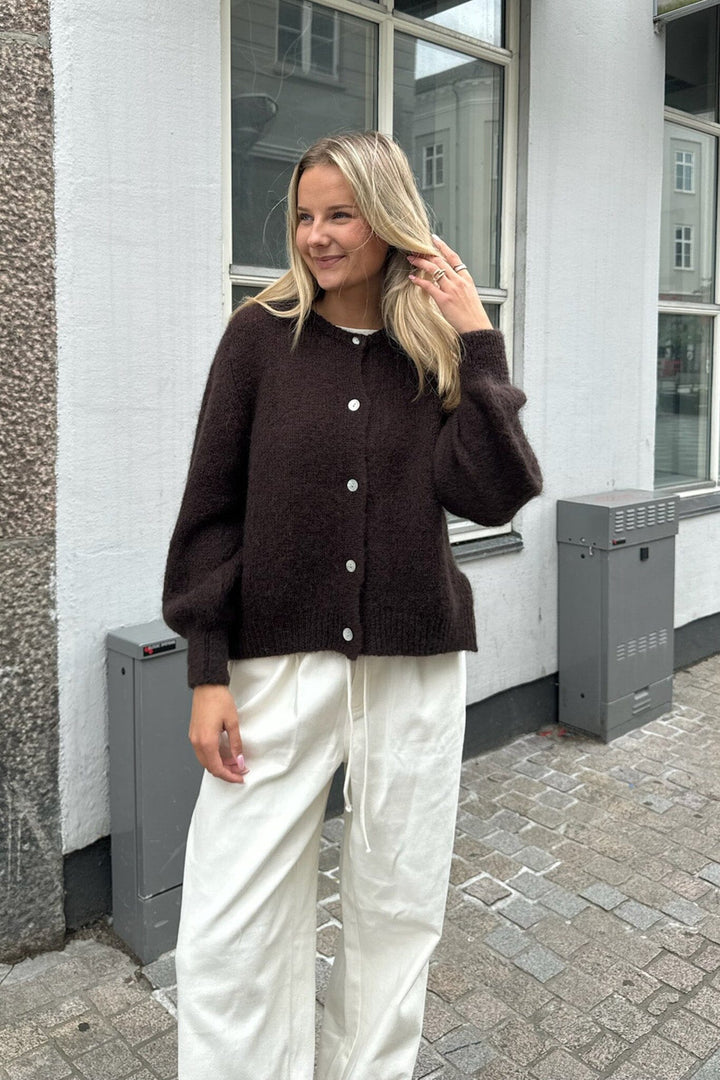 BYIC - Idaic Cardigan - dbrown Dark Brown