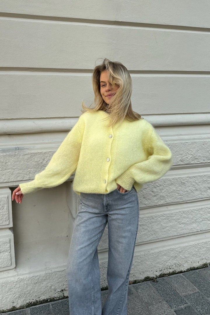 BYIC - Idaic Cardigan - yellow Yellow