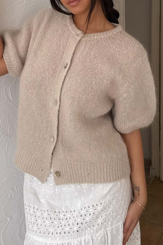 BYIC - Idaic Ss Cardigan 5265 - Beige