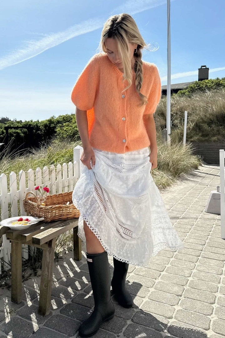 Forudbestilling - BYIC - Idaic Ss Cardigan 5265 - Orange