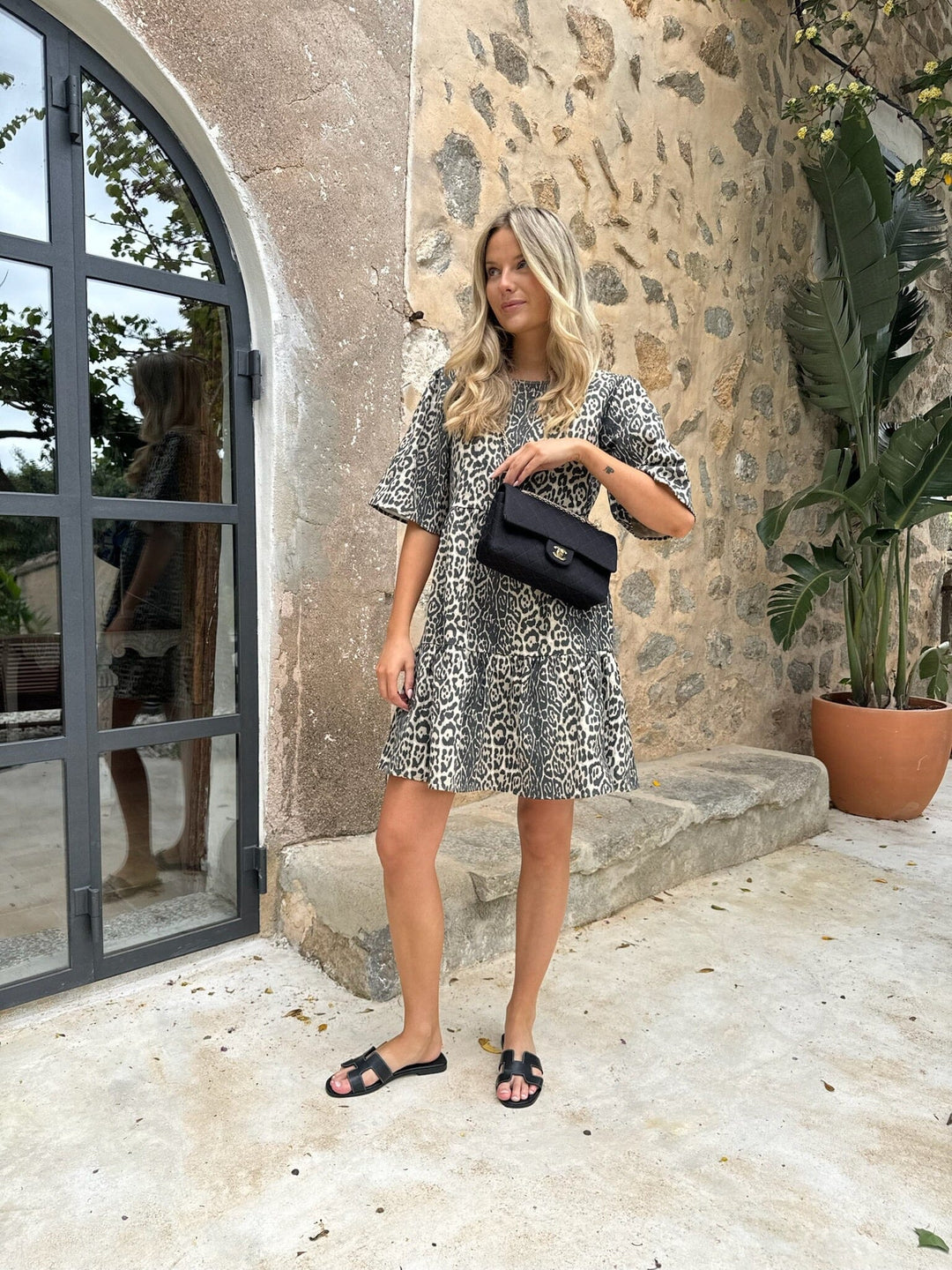 BYIC - Tilmaic Dress - lp Leo Print