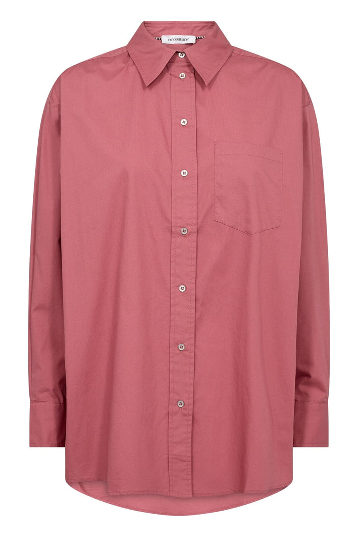 Co´couture - Coriscc Oversize Shirt 35408 - 528 Rhubarb
