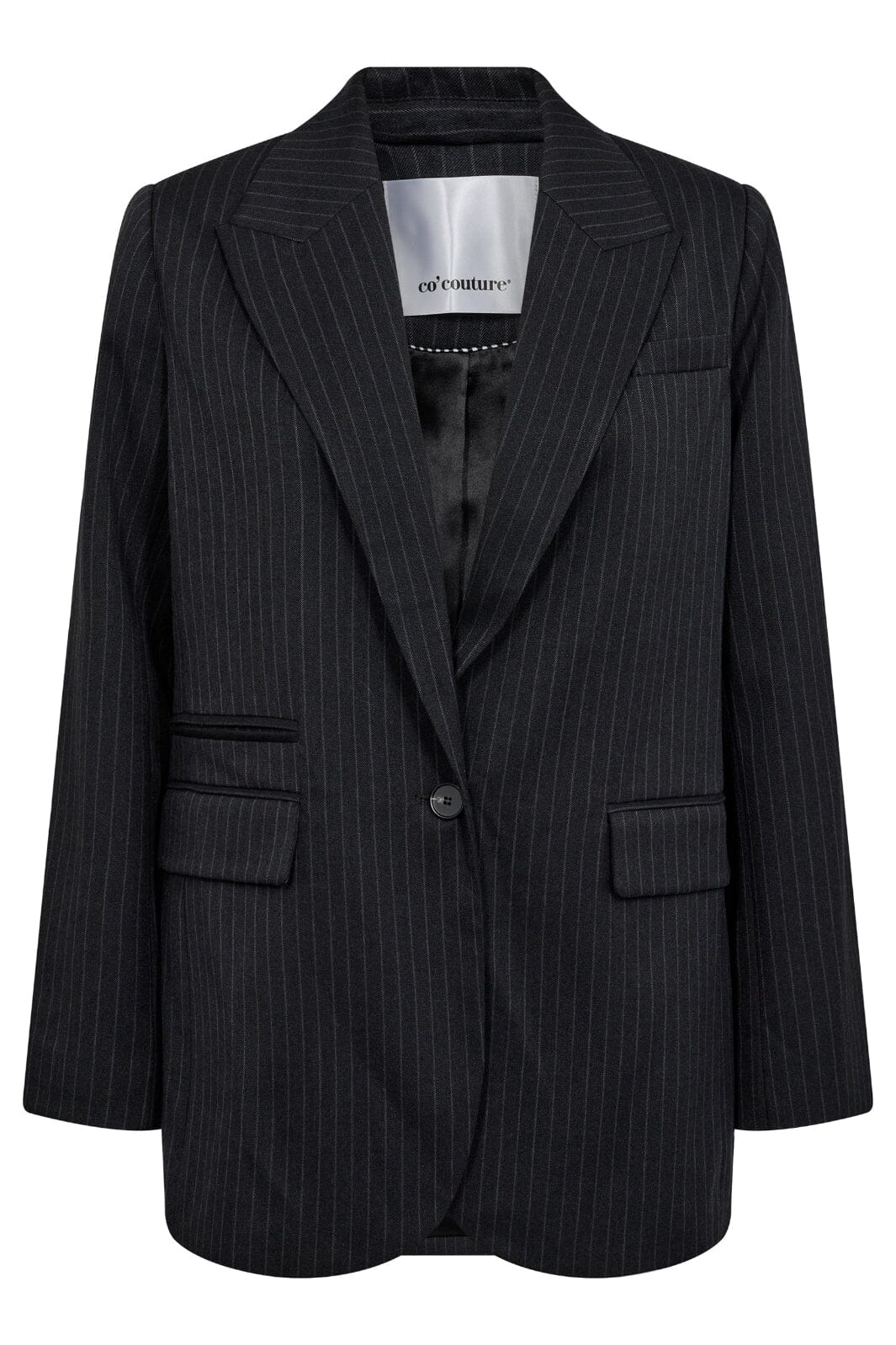 Co´couture - Idacc Pin Single Oversi Blazer - 140 Dark Grey