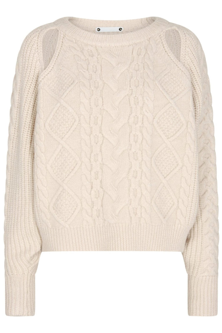 Co´couture - New Rowcc Cable Knit - 5 Pearl