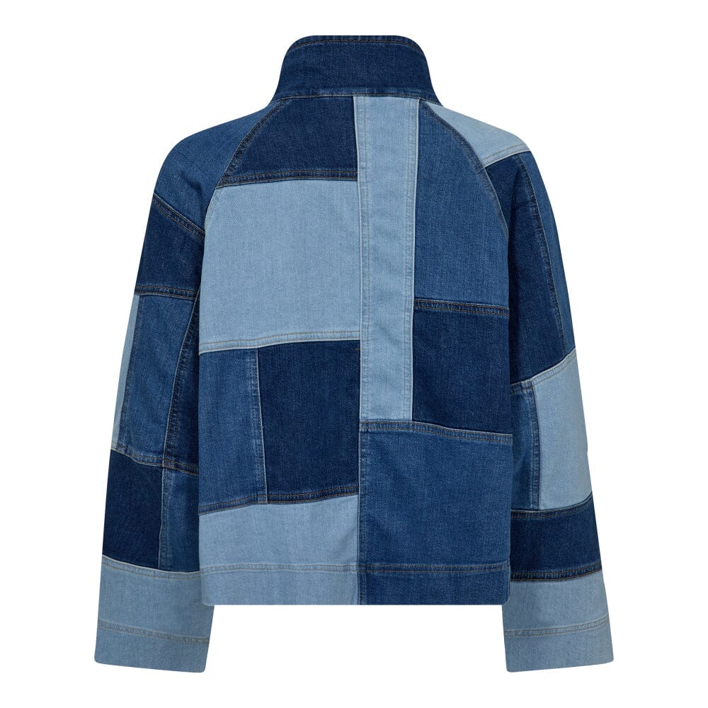 Co´Couture - Patchcc Denim Box Jacket 30268 - 552 Denim Blue