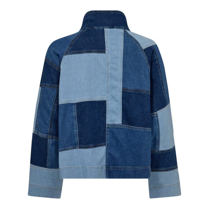 Co´Couture - Patchcc Denim Box Jacket 30268 - 552 Denim Blue