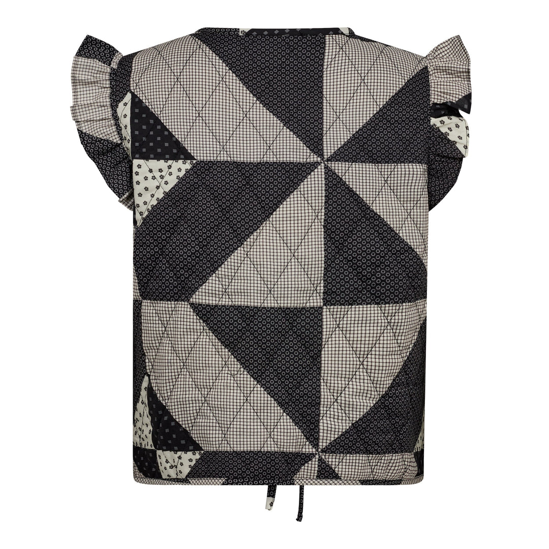 Co´couture - Patchiecc Quilt Vest 30207 - 61 Ink
