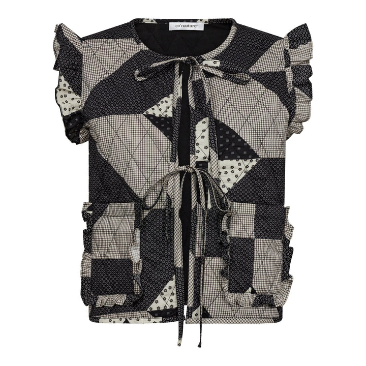 Co´couture - Patchiecc Quilt Vest 30207 - 61 Ink